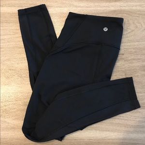 Lululemon Train Times 7/8 Pant - Black - Size 4